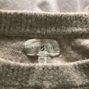Lou and Grey M/L poncho sweater